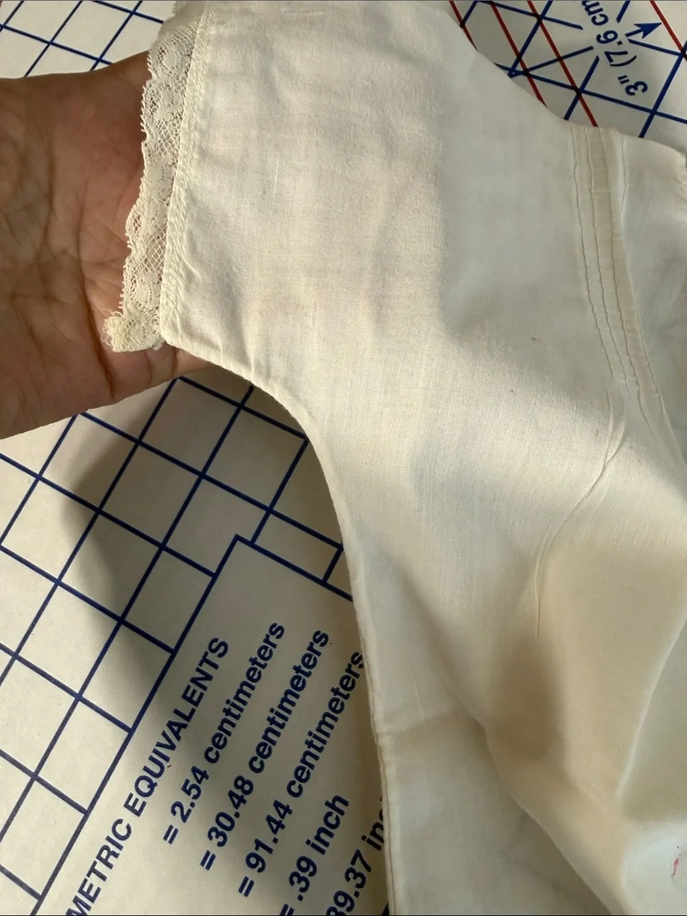 Antique c1920s Handmade Baby Shirt Hand Embroidered Flower Basket Heirloom